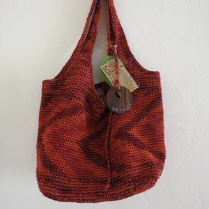 The Sak Sakroots Hobo Bag, Red NWT